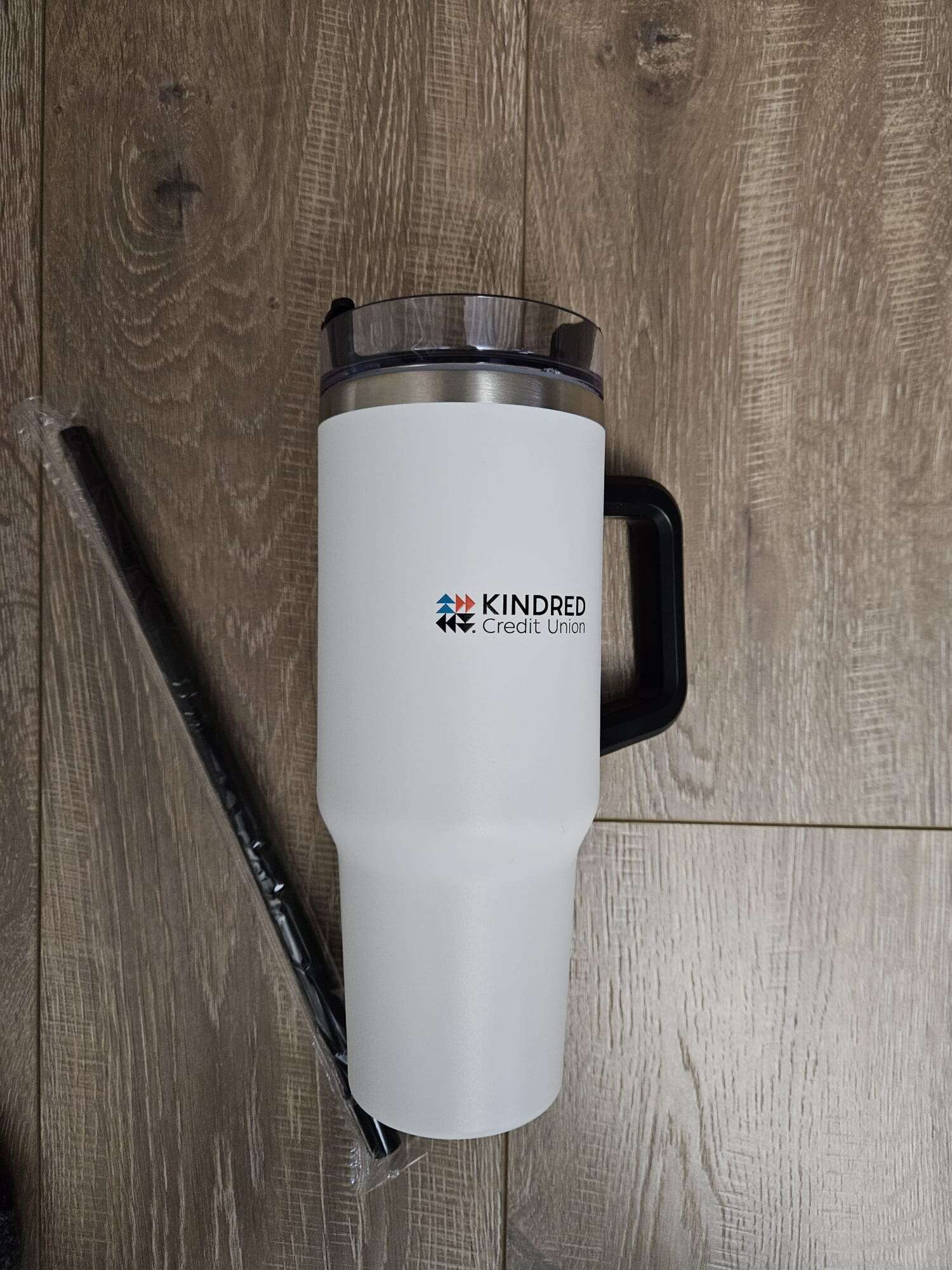 43. Kindred Credit Union - 40oz Insulated Tumbler with Straw